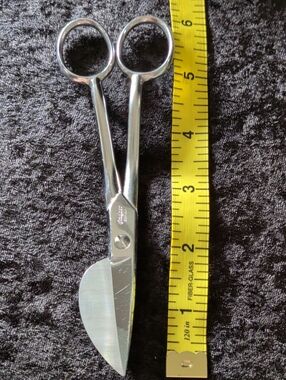 Gingher Applique Duckbill Scissors G-6R Close Trimming Shears  Sew Germany